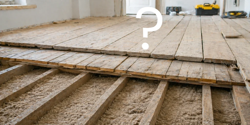 Verhoogd ondervloersysteem voor geluidsisolatie in appartementen in Nederland en België